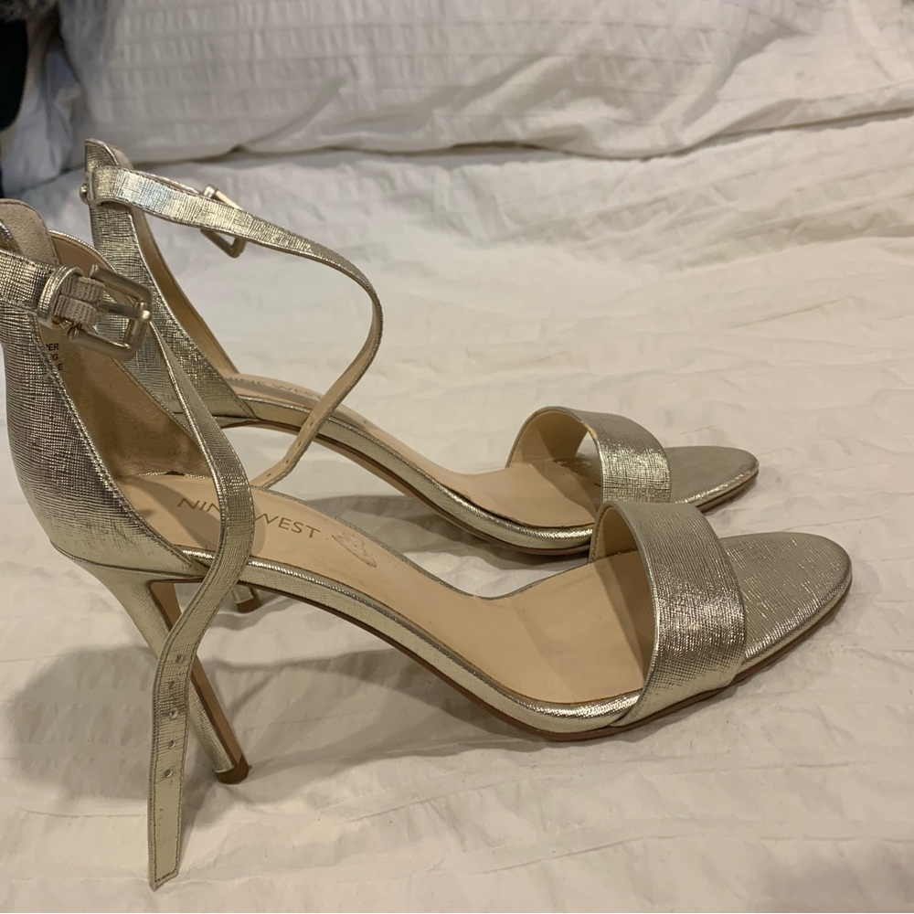 Gold heels
